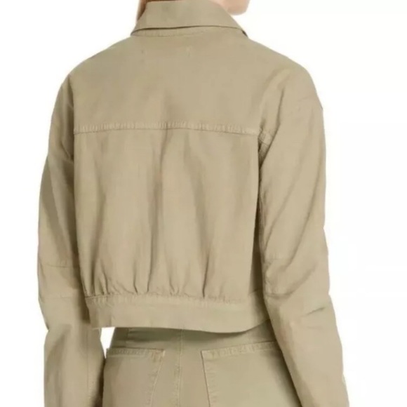 GRLFRND Lacy Cropped Denim Jacket Size XS. - Picture 2 of 12